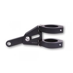 HIGHSIDER CNC ALU LAMPENHALTER SET EXTEND FÃ¼R Ã˜ 35-37 MM, LÃ¤NGENVERSTELLBAR, SCHWARZ