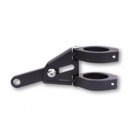 HIGHSIDER CNC ALU LAMPENHALTER SET EXTEND FÃ¼R Ã˜ 35-37 MM, LÃ¤NGENVERSTELLBAR, SCHWARZ