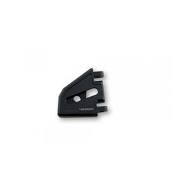 HIGHSIDER CNC ALU LAMPENHALTER SET EXTEND FÃ¼R Ã˜ 35-37 MM, LÃ¤NGENVERSTELLBAR, SCHWARZ