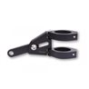 HIGHSIDER CNC ALU LAMPENHALTER SET EXTEND FÃ¼R Ã˜ 38-41 MM, LÃ¤NGENVERSTELLBAR, SCHWARZ