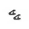 HIGHSIDER CNC ALU HEADLIGHT BRACKET XS, BLACK