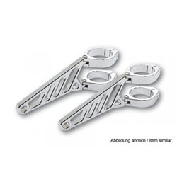 HIGHSIDER HEADLAMP BRACKET SET LONG FOR 38-41 MM