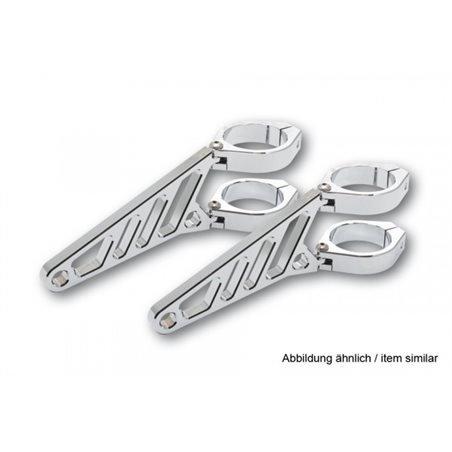HIGHSIDER HEADLAMP BRACKET SET LONG FOR 38-41 MM