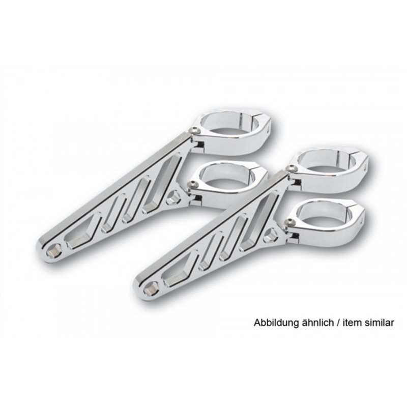 HIGHSIDER HEADLAMP BRACKET SET LONG FOR 47+49+50+52+54 MM HIGHSIDER HEADLAMP BRACKET SET LONG FOR 47+49+50+52+54 MM