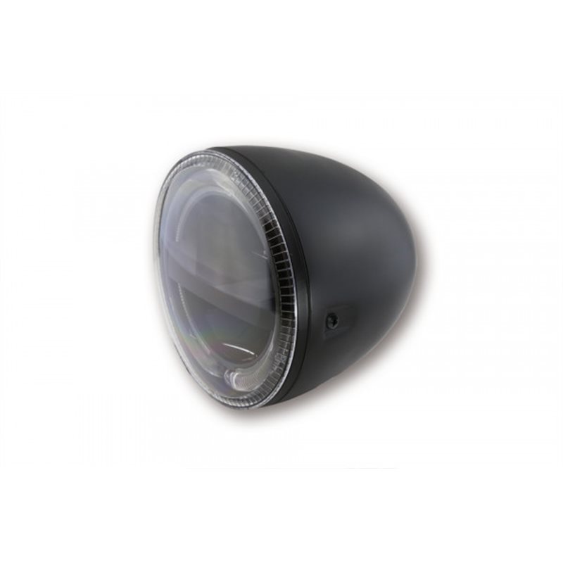 HIGHSIDER 5 3/4 INCH LED HEADLIGHT CIRCLE, BLACK HIGHSIDER 5 3/4 INCH LED HEADLIGHT CIRCLE, BLACK