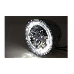 HIGHSIDER 5 3/4 INCH LED HEADLIGHT CIRCLE, CHROME
