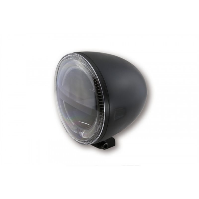 HIGHSIDER 5 3/4 INCH LED HEADLIGHT CIRCLE, BLACK HIGHSIDER 5 3/4 INCH LED HEADLIGHT CIRCLE, BLACK
