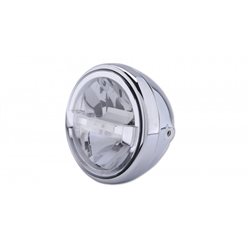 HIGHSIDER HIGHSIDER 7 INCH LED HEADLIGHT RENO TYPE 4, CHROME