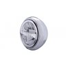 HIGHSIDER HIGHSIDER 7 INCH LED HEADLIGHT HD-STYLE TYPE 4, CHROME