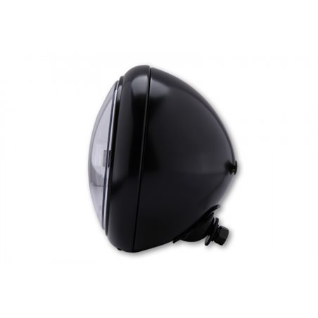HIGHSIDER HIGHSIDER 7 INCH LED HEADLIGHT HD-STYLE TYPE 4, BLACK