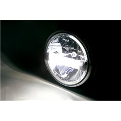 HIGHSIDER HIGHSIDER 7 INCH LED HEADLIGHT BRITISH-STYLE TYPE 4, CHROME