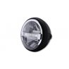 HIGHSIDER HIGHSIDER 7 INCH LED HEADLIGHT BRITISH-STYLE TYPE 4, BLACK