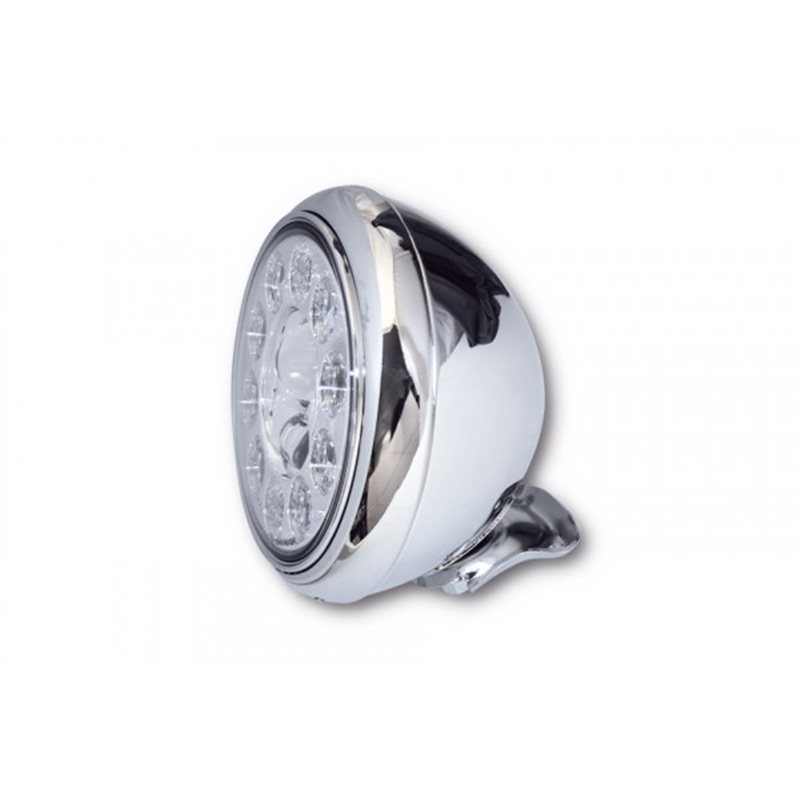 HIGHSIDER 7 INCH LED HEADLAMP HD-STYLE TYPE 1, BOTTOM MOUNT HIGHSIDER 7 INCH LED HEADLAMP HD-STYLE TYPE 1, BOTTOM MOUNT