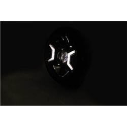HIGHSIDER LED HEADLAMP HD-STYLE TYPE 2, 7 INCH