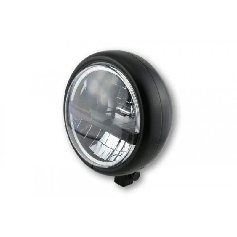 HIGHSIDER LED HEADLAMP PECOS TYPE 5, BLACK, BOTTOM MOUNT