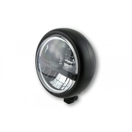 HIGHSIDER LED HEADLAMP PECOS TYPE 5, BLACK, BOTTOM MOUNT