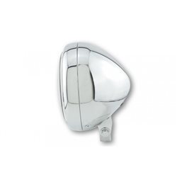 HIGHSIDER LED HEADLAMP PECOS TYPE 5, CHROMED, BOTTOM MOUNT