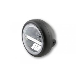HIGHSIDER LED HEADLAMP PECOS TYPE 6, DRL, BL., SIDE MOUNT