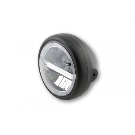 HIGHSIDER LED HEADLAMP PECOS TYPE 6, DRL, BL., SIDE MOUNT