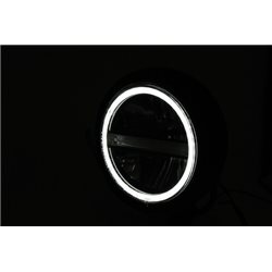 HIGHSIDER LED HEADLAMP PECOS TYPE 6, DRL, BL., BOTTOM MOUNT
