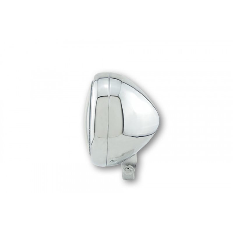 HIGHSIDER LED HEADLAMP PECOS TYPE 6, DRL, CHROME, BOTTOM MOUNT