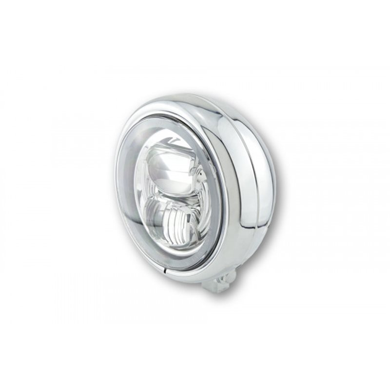 HIGHSIDER LED HEADLAMP PECOS TYPE 7, CHROME., BOTTOM MOUNT HIGHSIDER LED HEADLAMP PECOS TYPE 7, CHROME., BOTTOM MOUNT
