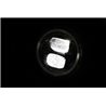 HIGHSIDER LED HEADLAMP PECOS TYPE 7, CHROME., BOTTOM MOUNT