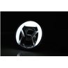 HIGHSIDER 7 INCH LED HEADLAMP BRITISH-STYLE TYPE 8 WITH DRL, BEND LIGHT