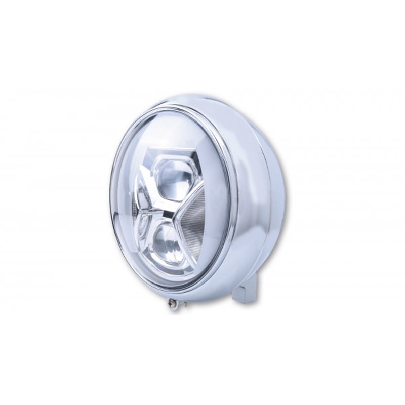 HIGHSIDER 7 INCH LED HEADLAMP YUMA 2 TYPE 8 WITH DRL, BEND LIGHT