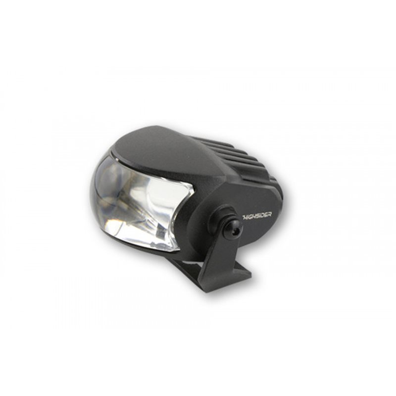 HIGHSIDER LED HIGH BEAM HEADLIGHT COMET- HIGH, MATT BLACK