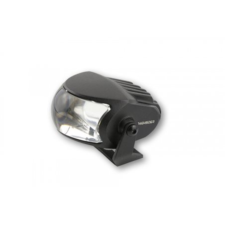 HIGHSIDER LED HIGH BEAM HEADLIGHT COMET- HIGH, MATT BLACK