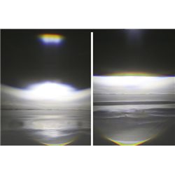 HIGHSIDER LED HEADLIGHT DUAL-STREAM, BLACK