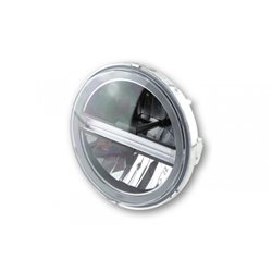 HIGHSIDER LED MAIN HEADLIGHT INSERT TYP 6 WITH DRL, ROUND, 5 3/4 INCH