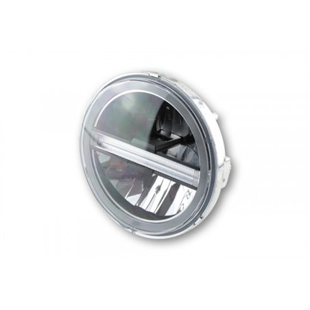 HIGHSIDER LED MAIN HEADLIGHT INSERT TYP 6 WITH DRL, ROUND, 5 3/4 INCH