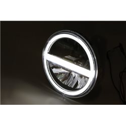 HIGHSIDER LED MAIN HEADLIGHT INSERT TYP 6 WITH DRL, ROUND, 5 3/4 INCH