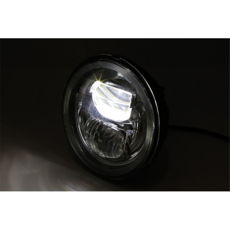 HIGHSIDER LED MAIN HEADLIGHT INSERT TYP 7, CHROME REFLECTOR