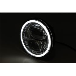 HIGHSIDER LED MAIN HEADLIGHT INSERT TYP 7, BLACK REFLECTOR