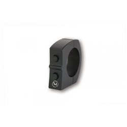 HIGHSIDER CNC BUTTON SWITCH, BLACK, FOR 7/8 INCH FOR 1 INCH HANDLEBARS, BLACK
