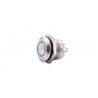 HIGHSIDER PUSH BUTTON STAINLESS STEEL WITH LED LIGHT RING IN DIFFERENT COLORS (M12), PIECES