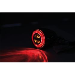 HIGHSIDER ROCKET BULLET LED TAILLIGHT/INDICATOR, CHROME