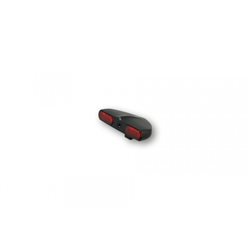 HIGHSIDER LED TAILLIGHT FLIGHT, BLACK, RED LENS