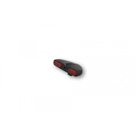 HIGHSIDER LED TAILLIGHT FLIGHT, BLACK, RED LENS