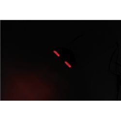 HIGHSIDER LED TAILLIGHT FLIGHT, BLACK, RED LENS