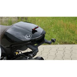 HIGHSIDER LED TAILLIGHT FLIGHT, BLACK, RED LENS