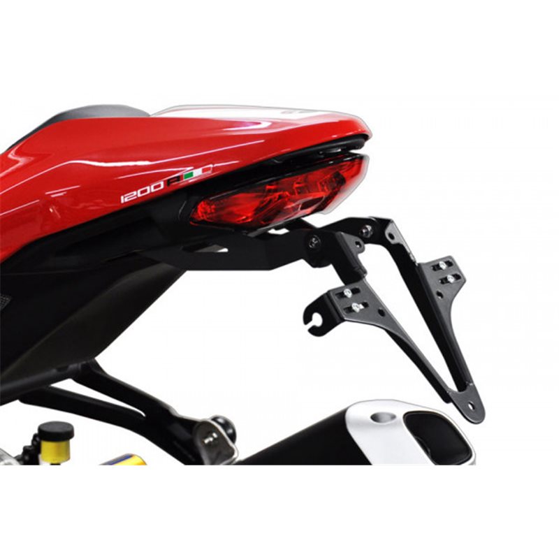 HIGHSIDER LICENSE PLATE BRACKET DUCATI MONSTER 1200 R, 16- HIGHSIDER LICENSE PLATE BRACKET DUCATI MONSTER 1200 R, 16-