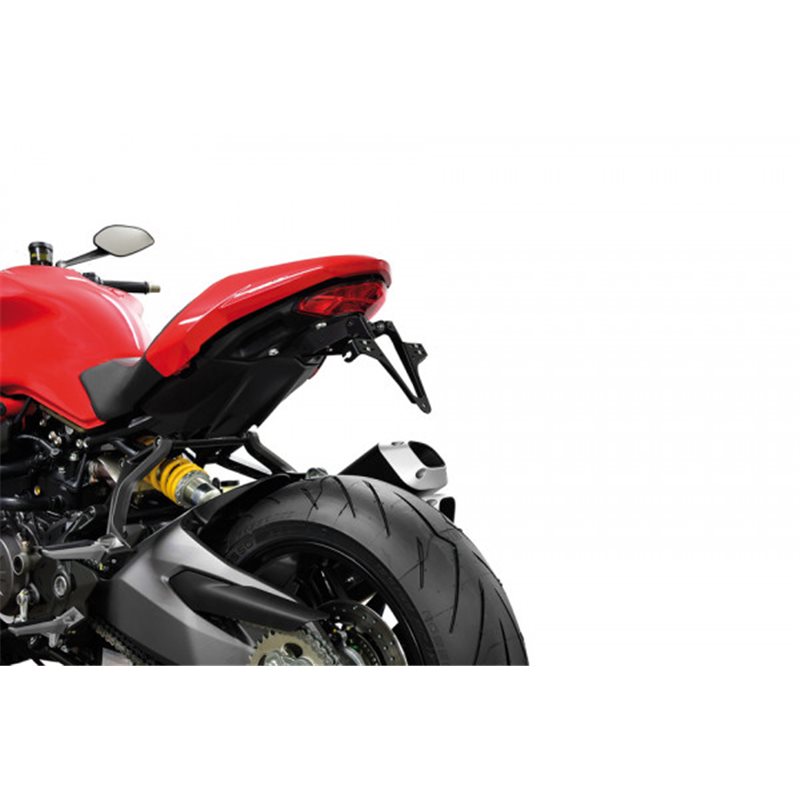 HIGHSIDER LICENSE PLATE BRACKET, DUCATI MONSTER 1200 17- 821 18- HIGHSIDER LICENSE PLATE BRACKET, DUCATI MONSTER 1200 17- 821 18-