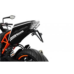HIGHSIDER LICENSE PLATE BRACKET, KTM 125/390 DUKE 17-