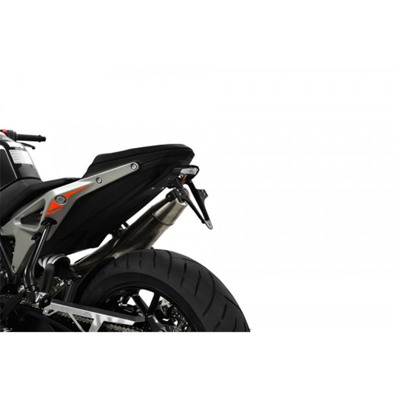 HIGHSIDER LICENSE PLATE HOLDER KTM 790 DUKE 18- HIGHSIDER LICENSE PLATE HOLDER KTM 790 DUKE 18-