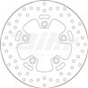 KYMCO 50 NEW DINK 08  - DISCO DELANTERO BREMBO