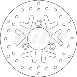 KYMCO 125 AGILITY RS 09  - DISCO DELANTERO BREMBO